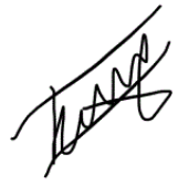 signed
